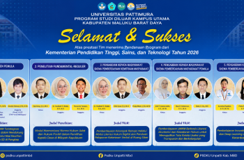 Dosen PSDKU UNPATTI Kabupaten Maluku Barat Daya Raih Pendanaan Penelitian dan Pengabdian Masyarakat Nasional Tahun 2026
