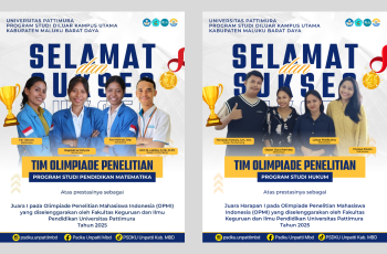 Mahasiswa PSDKU UNPATTI Kab. MBD Raih Juara pada Olimpiade Penelitian Mahasiswa Indonesia 2025