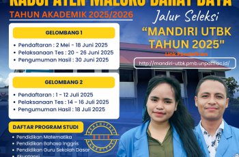 Penerimaan Mahasiswa Baru PSDKU Universitas Pattimura Kabupaten Maluku Barat Daya Tahun Akademik 2025/2026